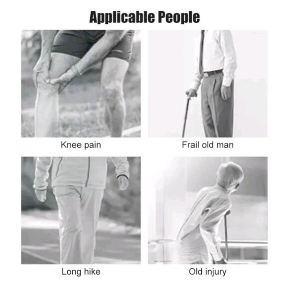 Walking Aid Bionic for Stroke Hemiplegia Lower Limb Rehabilitation Leg - Picture 3 of 10